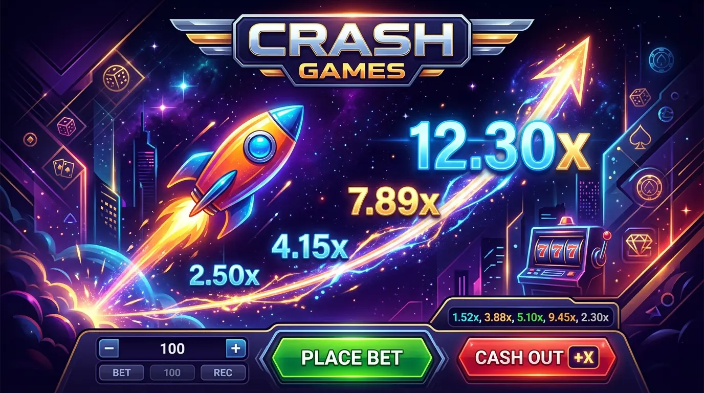 Crashspil på Mr bet casino